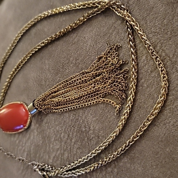 5/$25 Long Sautoir Tassel Pendant Chain Necklace - Picture 3 of 7